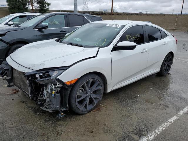 2HGFC2F86LH531683 - 2020 HONDA CIVIC SPORT 白色 照片 1