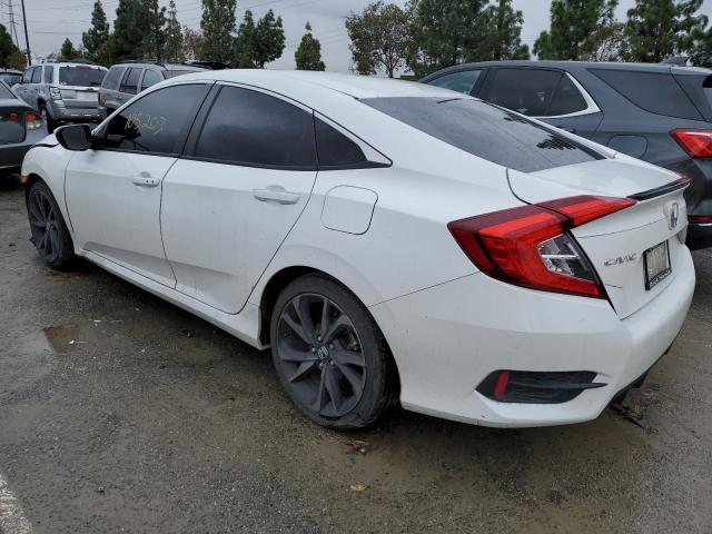 2HGFC2F86LH531683 - 2020 HONDA CIVIC SPORT 白色 照片 2