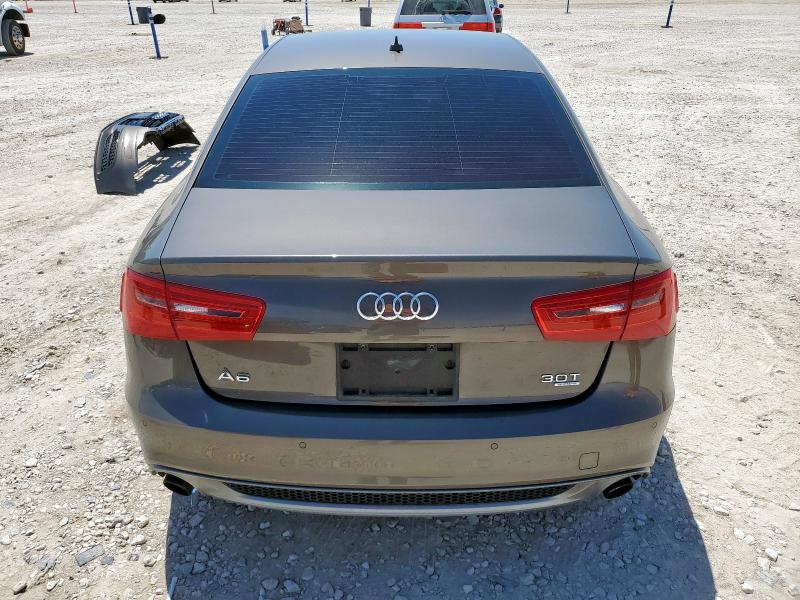 WAUHGAFC0DN102846 - 2013 AUDI A6 PRESTIGE Сұр фото 6