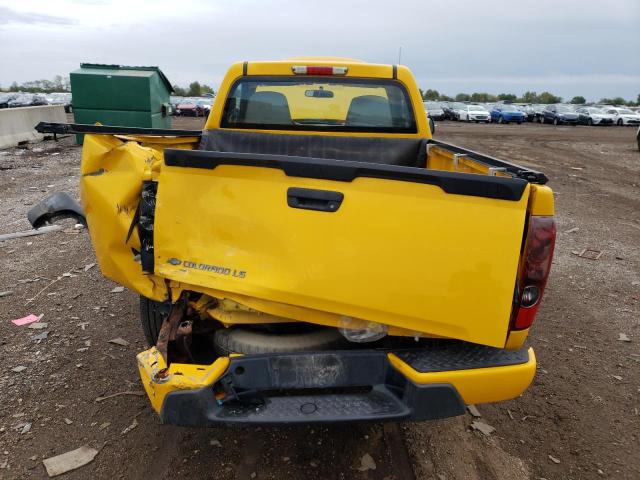 1GCCS149478167754 - 2007 CHEVROLET COLORADO YELLOW photo 6