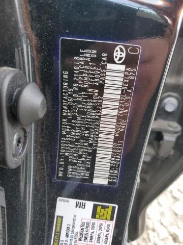 5YFHPRAE8LP023162 - 2020 TOYOTA COROLLA LE შავი ფოტო 12