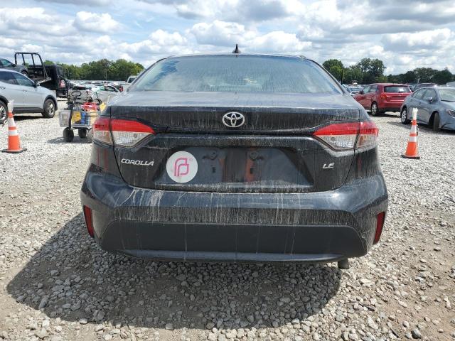 5YFHPRAE8LP023162 - 2020 TOYOTA COROLLA LE შავი ფოტო 6