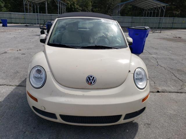 3VWRF31Y57M421969 - 2007 VOLKSWAGEN NEW BEETLE CONVERTIBLE OPTION PACKAGE 1 CREAM photo 5