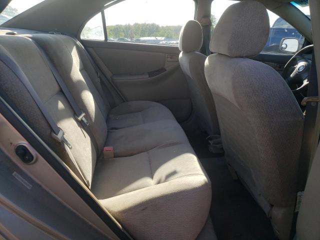 2T1BR38E54C173203 - 2004 TOYOTA COROLLA CE ოქროსფერი ფოტო 10