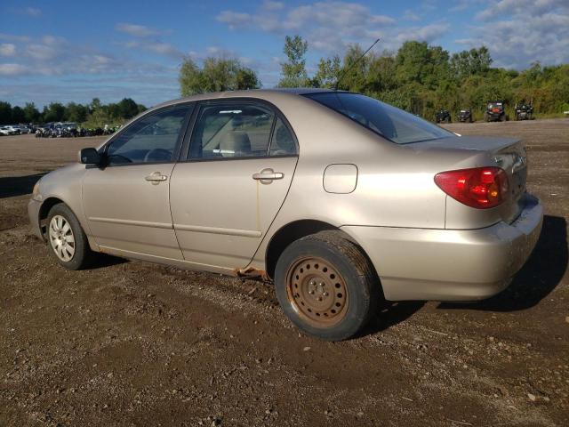 2T1BR38E54C173203 - 2004 TOYOTA COROLLA CE ოქროსფერი ფოტო 2