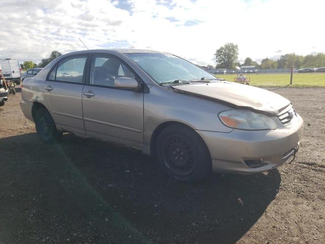 2T1BR38E54C173203 - 2004 TOYOTA COROLLA CE ოქროსფერი ფოტო 4