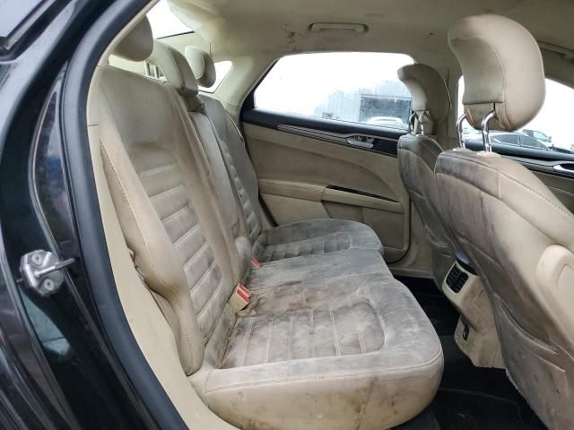 3FA6P0H74DR311739 - 2013 FORD FUSION SE BLACK photo 10