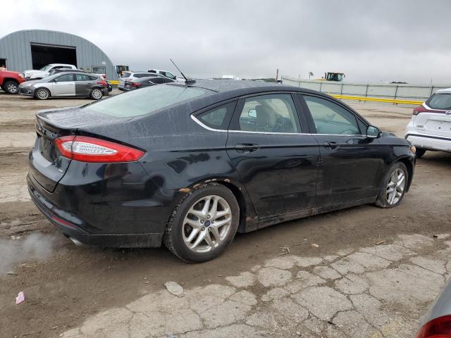 3FA6P0H74DR311739 - 2013 FORD FUSION SE BLACK photo 3