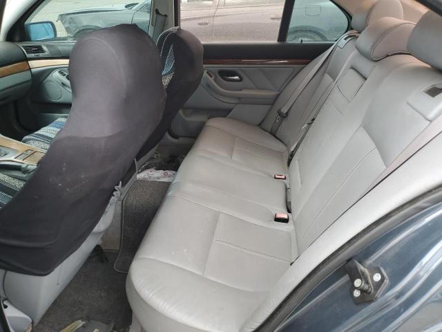 WBADT43431GX20297 - 2001 BMW 5 SERIES I AUTOMATIC BLUE photo 10