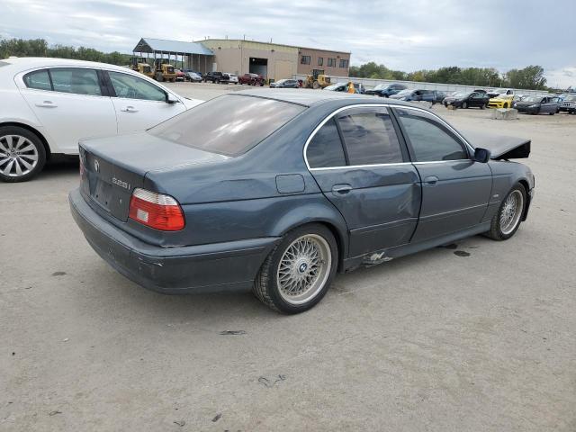 WBADT43431GX20297 - 2001 BMW 5 SERIES I AUTOMATIC BLUE photo 3