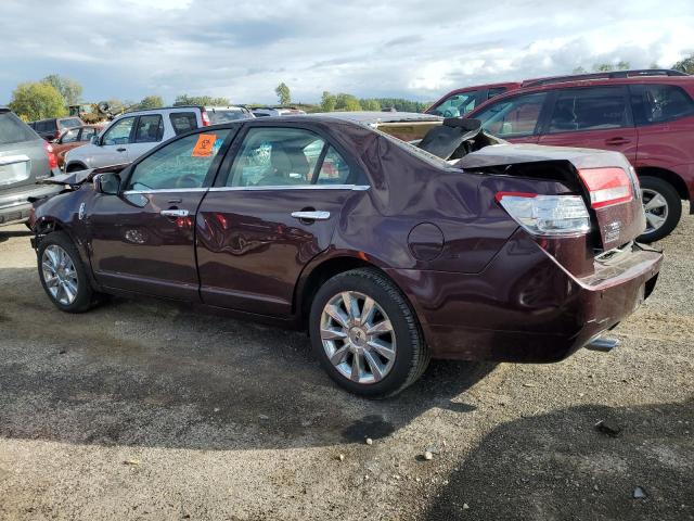 3LNHL2JC7BR754445 - 2011 LINCOLN MKZ BURGUNDY photo 2