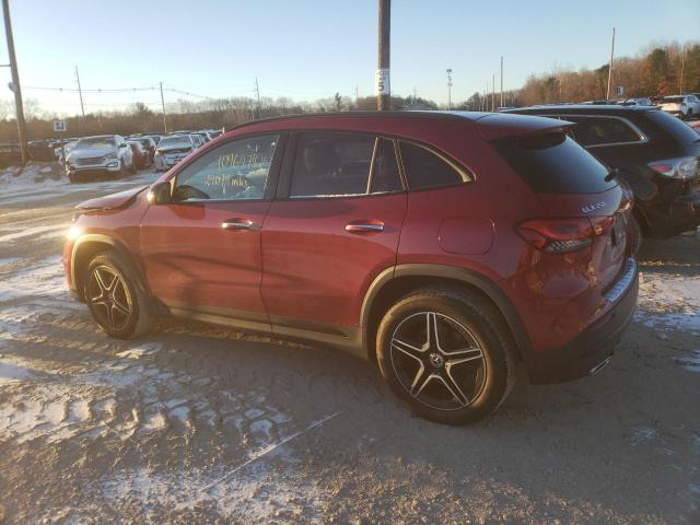 W1N4N4HB3MJ171043 - 2021 MERCEDES-BENZ GLA 250 4MATIC RED photo 2