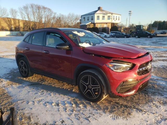 W1N4N4HB3MJ171043 - 2021 MERCEDES-BENZ GLA 250 4MATIC RED photo 4