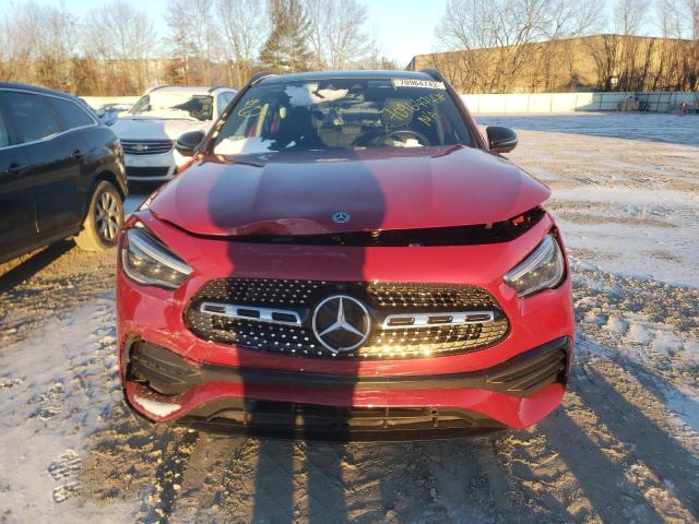 W1N4N4HB3MJ171043 - 2021 MERCEDES-BENZ GLA 250 4MATIC RED photo 5