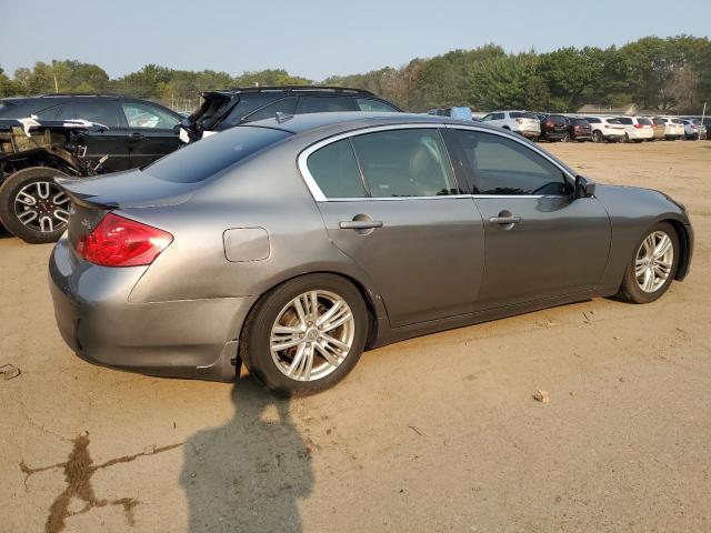 JN1CV6AR3AM460829 - 2010 INFINITI G37 GRAY photo 3