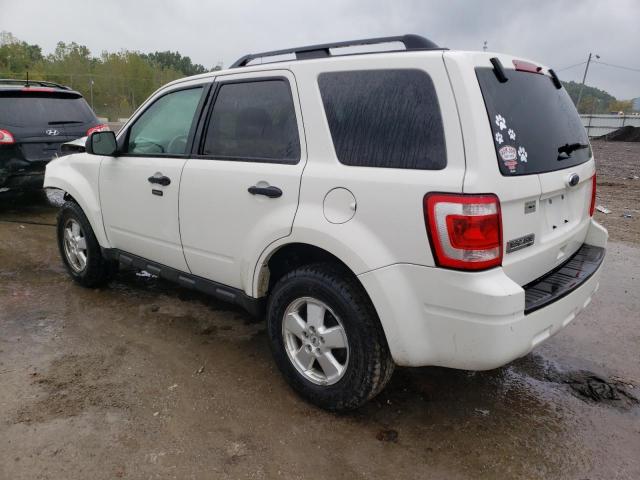 1FMCU0D77CKA85173 - 2012 FORD ESCAPE XLT WHITE photo 2