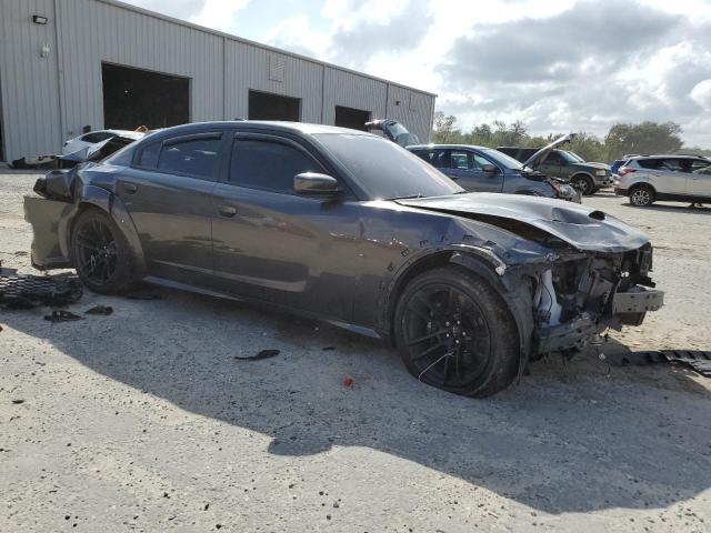 2C3CDXL94LH124992 - 2020 DODGE CHARGER SRT HELLCAT GRAY photo 4