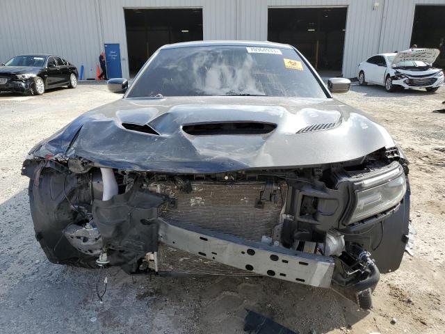 2C3CDXL94LH124992 - 2020 DODGE CHARGER SRT HELLCAT GRAY photo 5