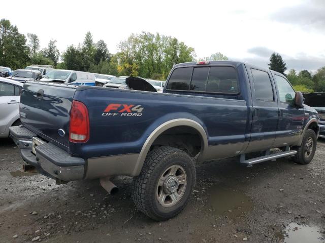 1FTWW31P05EB23359 - 2005 FORD F350 SRW SUPER DUTY BLUE photo 3