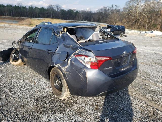 5YFBURHE7HP717899 - 2017 TOYOTA COROLLA L BLACK photo 3