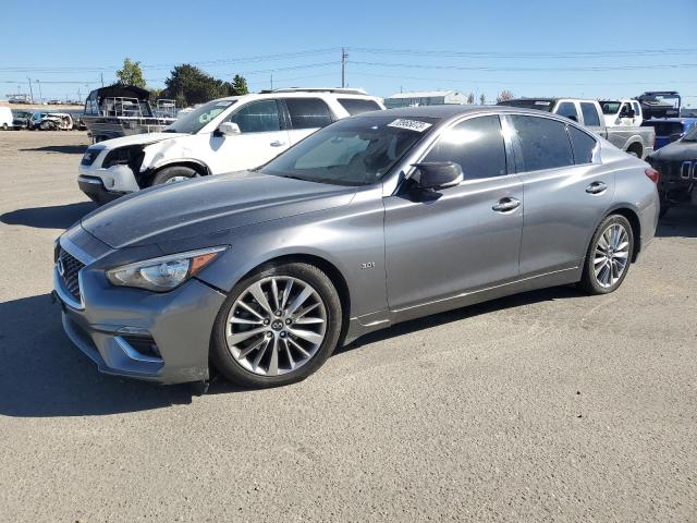 JN1EV7AP1JM362847 - 2018 INFINITI Q50 LUXE GRAY photo 1