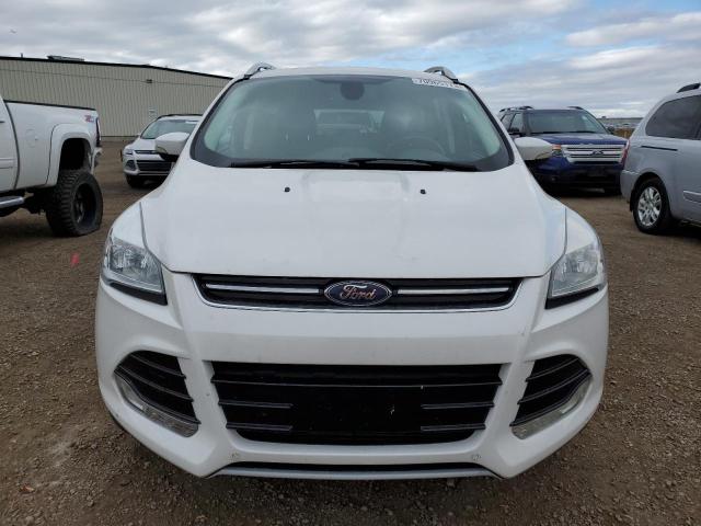 1FMCU9J93FUC50557 - 2015 FORD ESCAPE TITANIUM WHITE photo 5