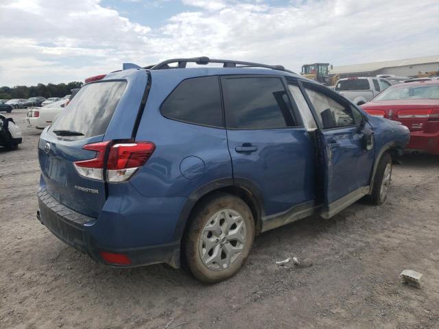 JF2SKACC1NH509541 - 2022 SUBARU FORESTER BLUE photo 3