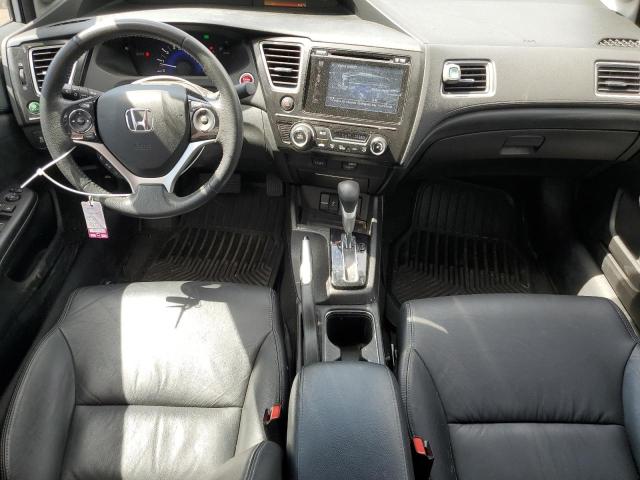 2HGFB2F93FH523184 - 2015 HONDA CIVIC EXL 银色 照片 8