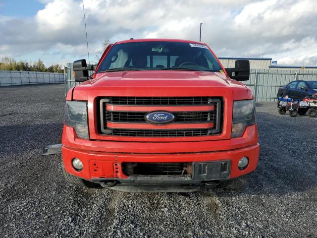 1FTFW1ETXDKF74827 - 2013 FORD F150 FX4X4 SUPERCREW RED photo 5