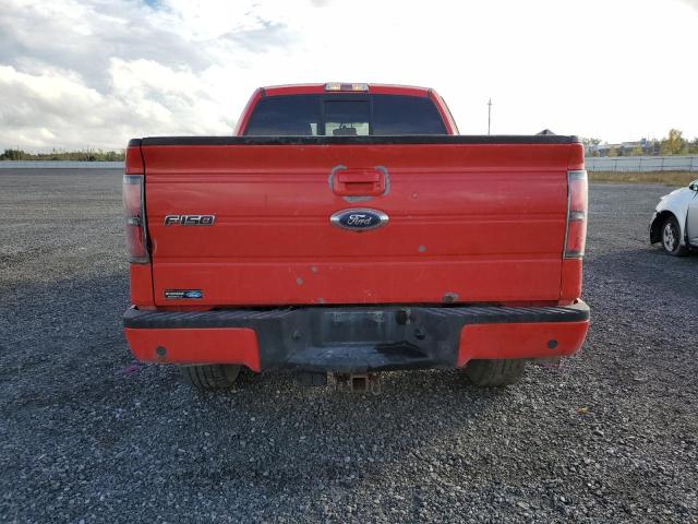 1FTFW1ETXDKF74827 - 2013 FORD F150 FX4X4 SUPERCREW RED photo 6