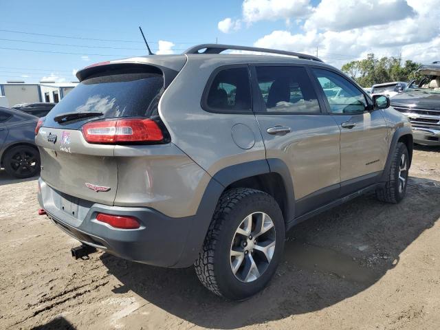 1C4PJMBB9HW656952 - 2017 JEEP CHEROKEE TRAILHAWK TAN photo 13