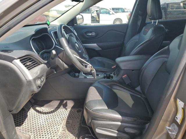 1C4PJMBB9HW656952 - 2017 JEEP CHEROKEE TRAILHAWK TAN photo 7