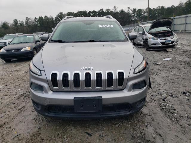 1C4PJLCS4EW106367 - 2014 JEEP CHEROKEE LATITUDE SILVER photo 5