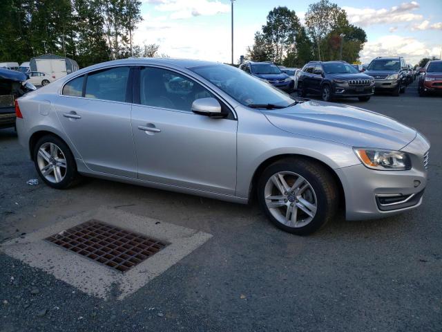 YV126MFK3F1342532 - 2015 VOLVO S60 PREMIER SILVER photo 4