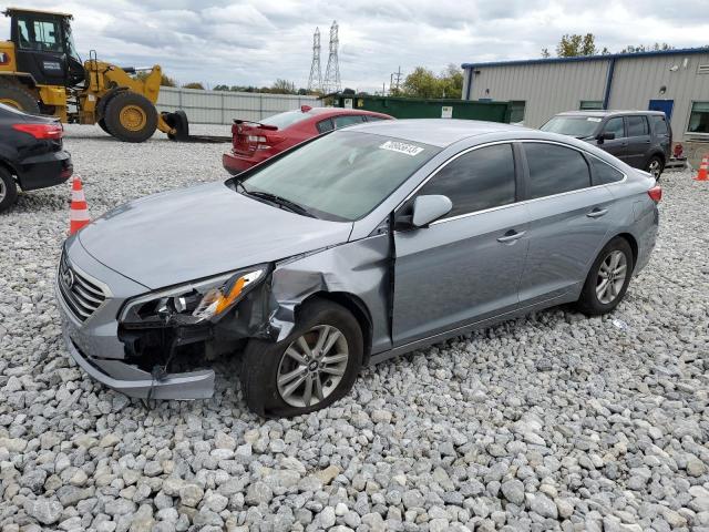 5NPE24AF7GH363192 - 2016 HYUNDAI SONATA SE SILVER photo 1