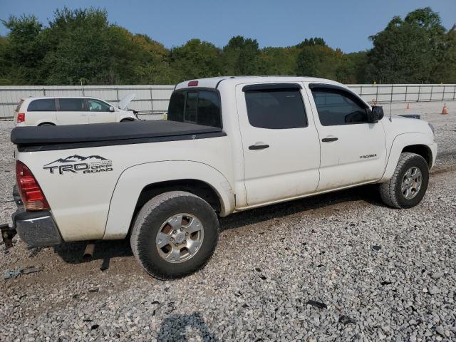 5TELU42NX8Z513303 - 2008 TOYOTA TACOMA DOUBLE CAB WHITE photo 3