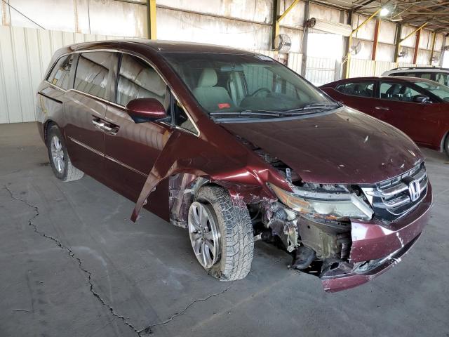 5FNRL5H3XGB162871 - 2016 HONDA ODYSSEY SE BURGUNDY photo 4