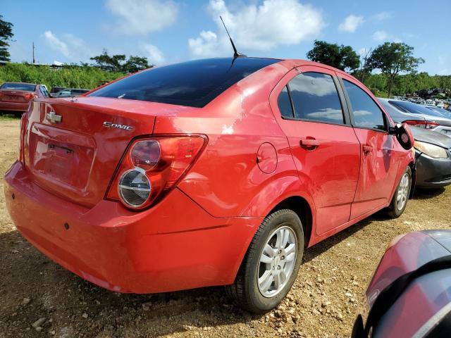 1G1JA5SH5C4137278 - 2012 CHEVROLET SONIC LS RED photo 3