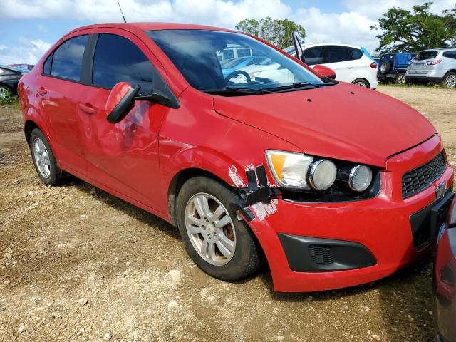 1G1JA5SH5C4137278 - 2012 CHEVROLET SONIC LS RED photo 4