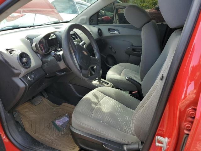 1G1JA5SH5C4137278 - 2012 CHEVROLET SONIC LS RED photo 7