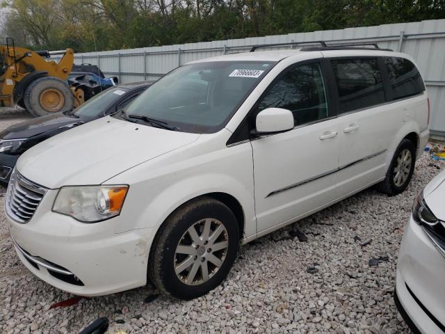 2C4RC1BG2DR705375 - 2013 CHRYSLER TOWN & COU TOURING თეთრი ფოტო 1