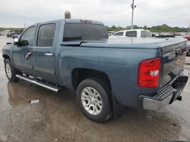 3GCPCTE02DG240071 - 2013 CHEVROLET SILVERADO C1500 LTZ BLUE photo 2