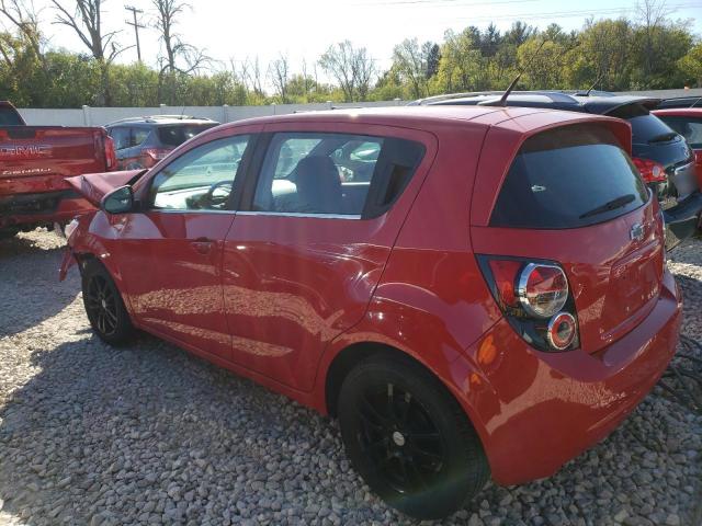 1G1JC6SH0C4135373 - 2012 CHEVROLET SONIC LT RED photo 2