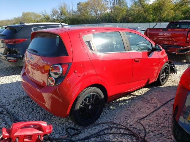 1G1JC6SH0C4135373 - 2012 CHEVROLET SONIC LT RED photo 3