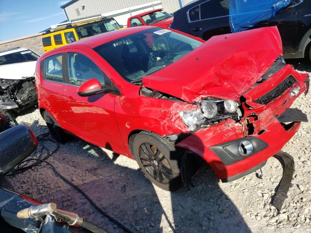 1G1JC6SH0C4135373 - 2012 CHEVROLET SONIC LT RED photo 4