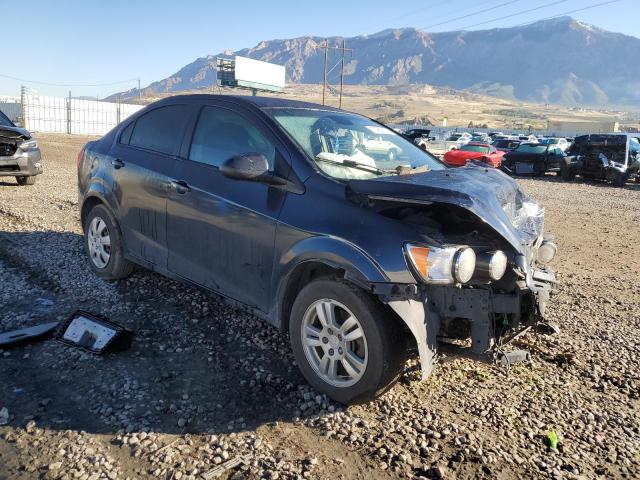 1G1JB5SH9F4170348 - 2015 CHEVROLET SONIC LS 蓝色 照片 4