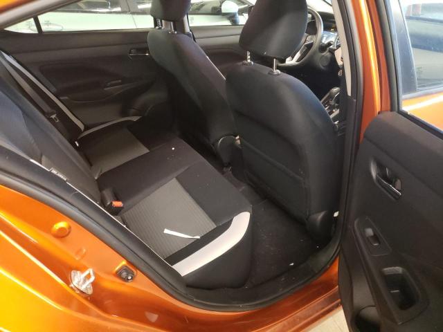 3N1CN8EV0ML895017 - 2021 NISSAN VERSA SV ORANGE photo 10