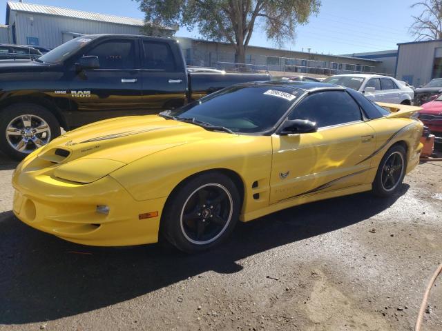 2G2FV22G022140282 - 2002 PONTIAC FIREBIRD FORMULA YELLOW photo 1