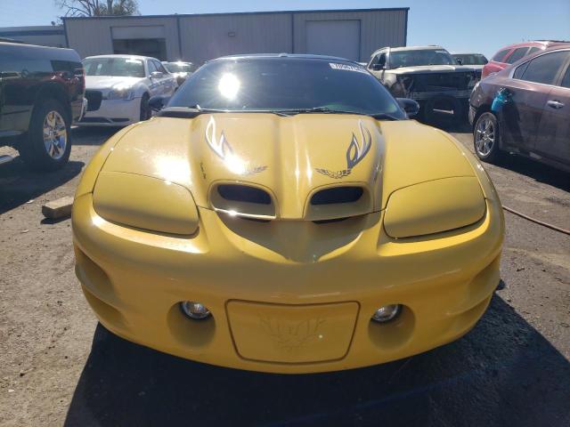 2G2FV22G022140282 - 2002 PONTIAC FIREBIRD FORMULA YELLOW photo 5