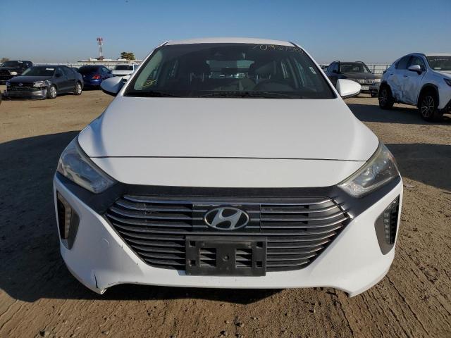 KMHC75LCXHU049556 - 2017 HYUNDAI IONIQ SEL WHITE photo 5